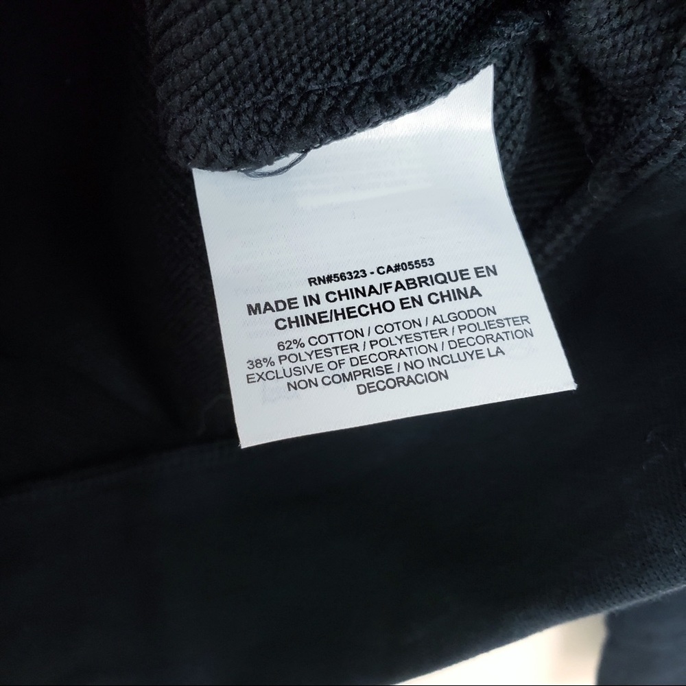 Nike Dri-Fit Versa Open Back Sweatshirt Black XS - Picture 7 of 8